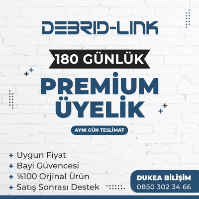 180 Günlük Debrid-Link Premium