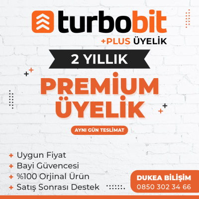 2 Yıllık Turbobit Premium Plus 