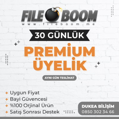 30 Günlük Fileboom Premium